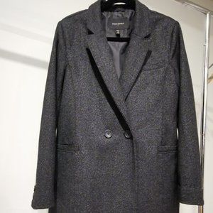 BANANA REPUBLIC ladies grey wool pea coat